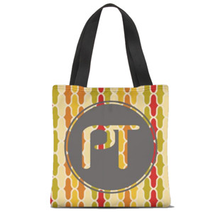 Tas Tote Fullprint VINTAGE PATTERN 21