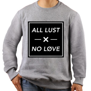 Jaket Sweater ALL LUST X NO LOVE