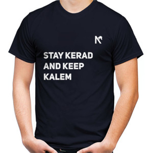 Kaos Stay Kerad (hitam)