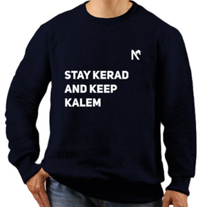 Jaket Sweater Stay Kerad (hitam)