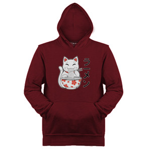 Jaket Hoodie neko ramen