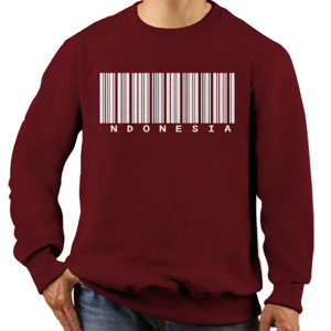 Jaket Sweater INDONESIA BARCODE