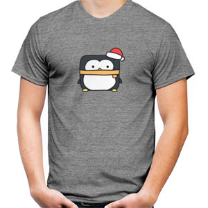Kaos Clothudio - Penguin Cube Tees