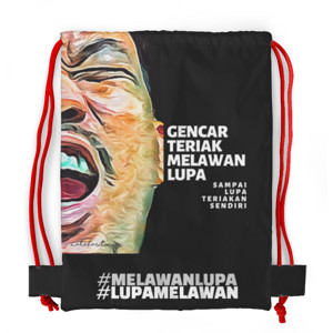 Tas Serut Fullprint gencar teriak melawan lup