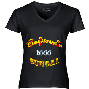 Kaos Banjarmasin 1000 Sungai
