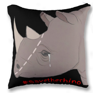 Bantal SaveTheRhino Pillow