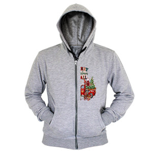 Hoodie Zipper Everyone Loves A Ginger-Funny Gingerbread
