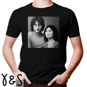Kaos Sketsa John dan Yoko