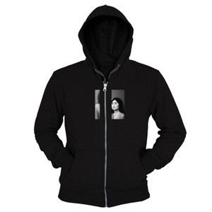 Hoodie Zipper Sketsa John dan Yoko