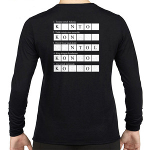 Kaos Desain Unik TTS Unik Belakang