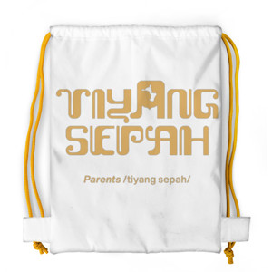 Tas Serut Fullprint Javanese Themed drawstring Bag “Tiyang Sepah”