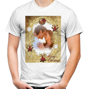 Kaos Bingkai Photo Tema Natal 001