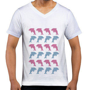 Kaos  Dolphin - Kaos Wanita Gildan by Co_mbro