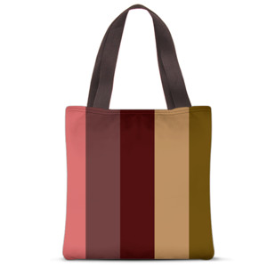 Tas Tote Fullprint Warna Mars