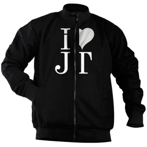 Jaket Bomber Kaos Keren I Love Justin - Quotes (Distroanid)
