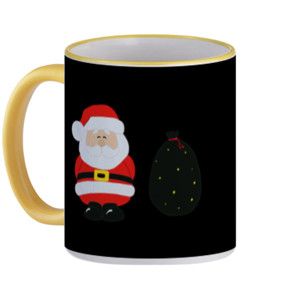 Mug Santa - Mug Gagang Warna by Co_mbro