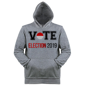 Jaket Hoodie Pilpres 2019