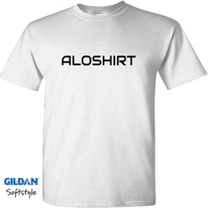 Kaos ALOSHIRT Kaos Brand Warna Terang