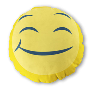 Bantal Bulat Bantal Bulat Emoticon 'Smile'