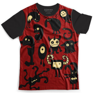 Kaos Fullprint Monster