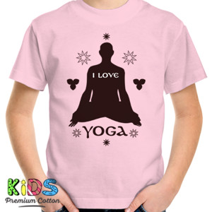 Kaos I Love Yoga  
