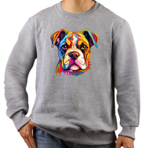 Jaket Sweater Kaos Gambar Anjing 035