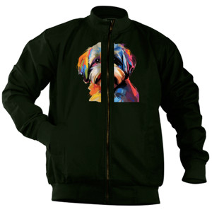Jaket Bomber Kaos Gambar Anjing 118