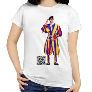Kaos Wanita PONTIFICAL SWISS GUARD 002
