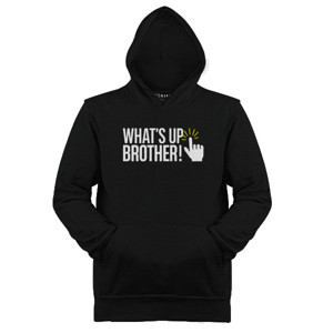 Jaket Hoodie Viral: What's up brother