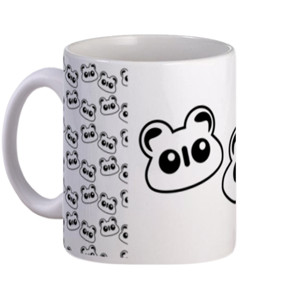 Mug Gelas Mug Desain Panda cute - Produk Distro