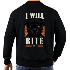 Jaket Sweater I Will Bite You
