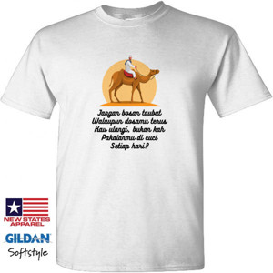 Kaos Jangan Bosan Taubat