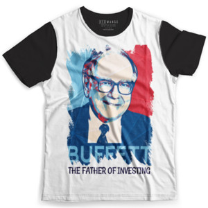 Kaos Fullprint Warren Buffet The Father of Investing
