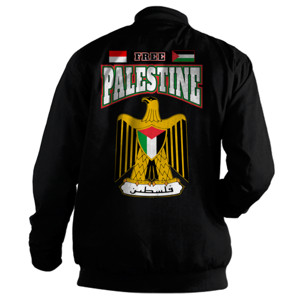 Jaket Bomber Palestina 🇵🇸  (Front & Back)