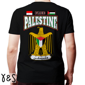 Kaos Palestina 🇵🇸  (Front & Back)