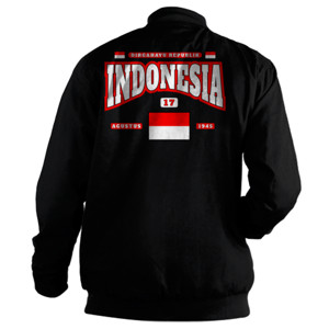 Jaket Bomber Dirgahayu Indonesia (Front & Back)