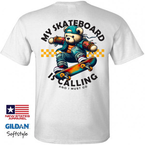 Kaos Reguler My Skateboard is Calling V2