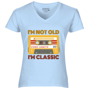 Kaos IM NOT OLD IM CLASSIC Keren