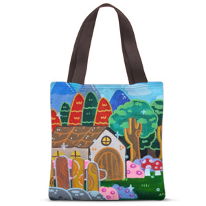 Tas Tote Fullprint Solitude