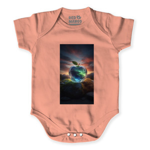 Baby Jumper Aurora inside an apple