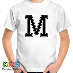 Kaos Kaos Huruf M Keren