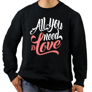 Jaket Sweater ALL YOU NEED IS LOVE