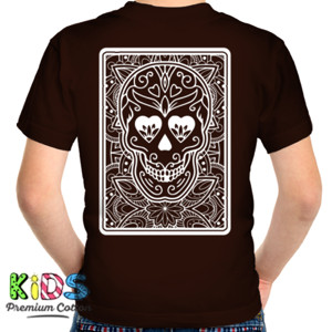 Kaos SUGAR SKULL CARD 2