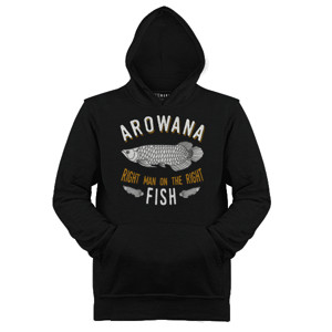 Jaket Hoodie Arowana Fish 