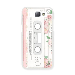Floral Pink Cassette Casing HP