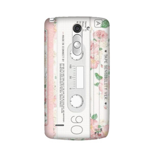 Floral Pink Cassette Casing HP