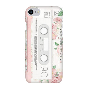 Floral Pink Cassette Casing HP