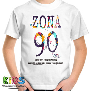 Kaos Kaos Pria Generasi 90an Murah Awet