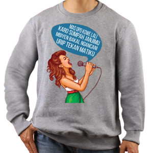 Jaket Sweater Ditinggal Rabi