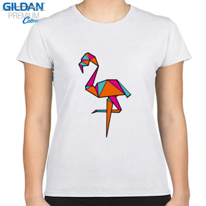 Kaos Geometric Flamingo